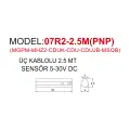 2,5M ÜÇ KBL (MGPM&CDU&CDUK&MSQB)SERİSİ SENSÖR PNP