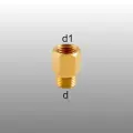 M10x1 / M10x1 NPT DİŞ LÜLE