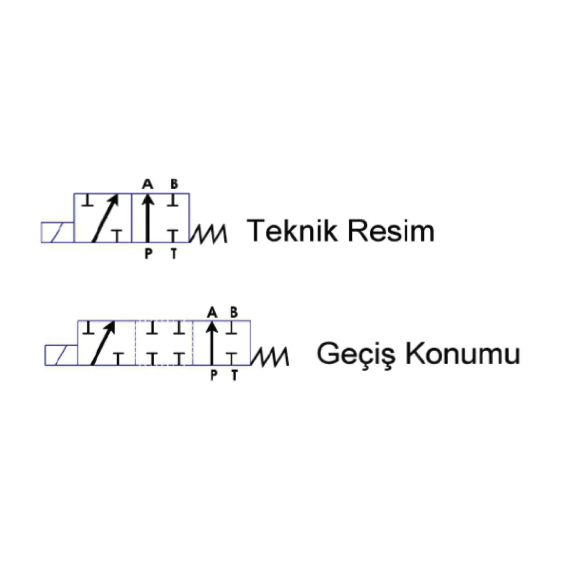 NG 10 A TİP TEK BOBİN YÖN KONTROL VALFİ 24 DC