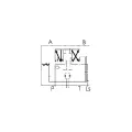 3/4-16 UNF DİREKSİYON BEYNİ K.M (OSPB-LS)