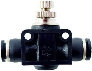 8MM PNÖMATİK ÇEKLİ HIZ AYAR VALFİ