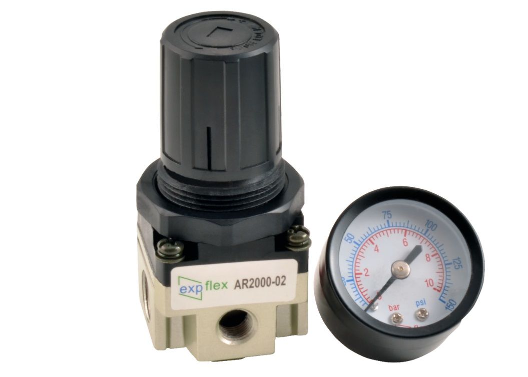 1/8 AR2000-01 KARE TİP PNÖMATİK REGÜLATÖR