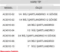 İKİLİ ŞARTLANDIRICI B.GÖVDE KARE TİP