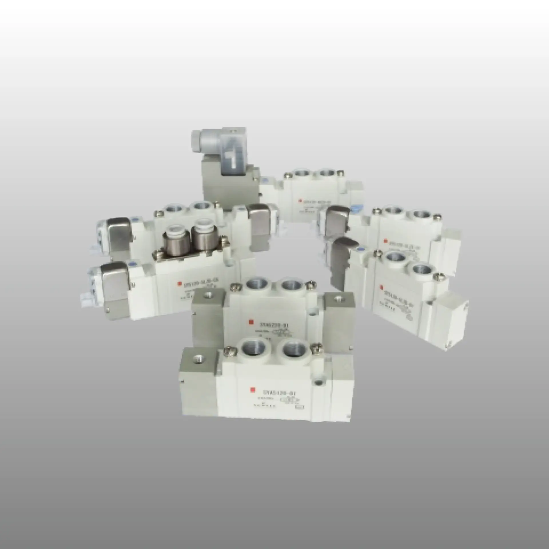 ELEKTRİK KONTROLLÜ PNÖMATİK VALFLER 1/8 5-2 VALFLER