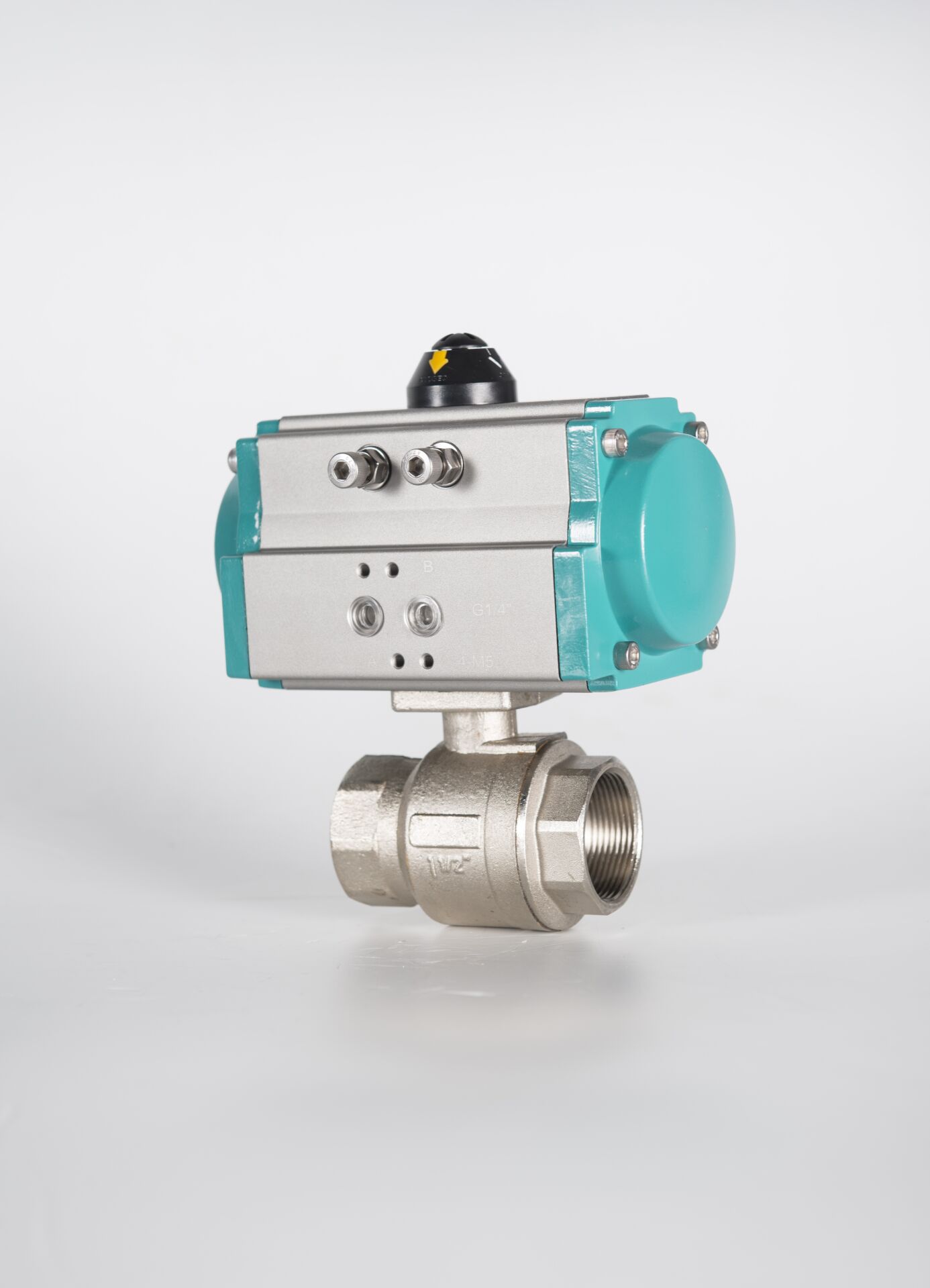 1/2'' PNÖMATİK AKTÜATÖRLÜ VANA 2 YOLLU PASLANMAZ