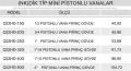 (NK) PİSTONLU VANA PİRİNÇ GÖVDE