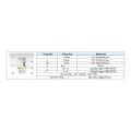 316 L SERİSİ PASLANMAZ ORTA BACAK TE